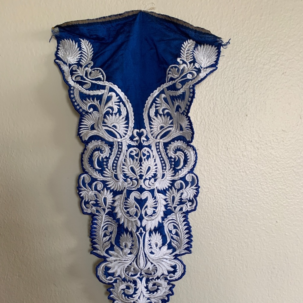 Blue and White Lace